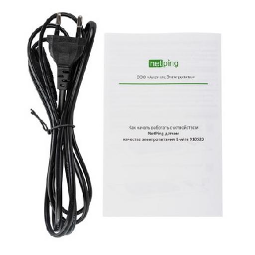 NetPing датчик качества электропитания 1-wire 910S20 фото 6