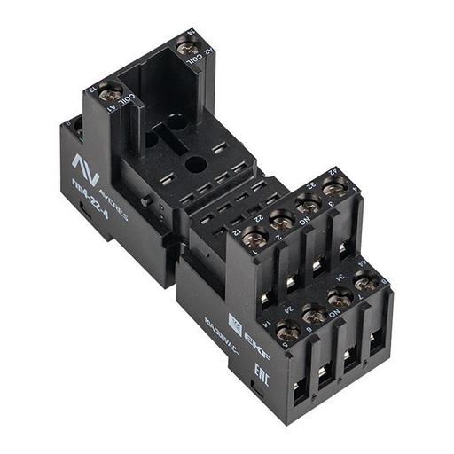 Разъем для реле РМ4 22/4 AVERES EKF rm4-22-4 фото 3