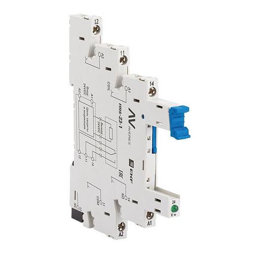 Разъем для реле РM slim 23/1 AVERES EKF rms-23-1 фото 1