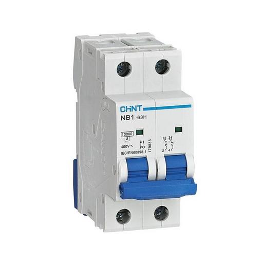 Выключатель автоматический модульный 2п C 16А 10кА NB1-63H (R) CHINT 179826 фото 1