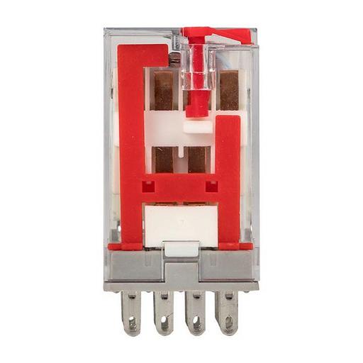 Реле промежуточное RPAt 22/4 5А 230В AC с кнопкой и мех. индикацией AVERES EKF rpat-22-4-230AC фото 3