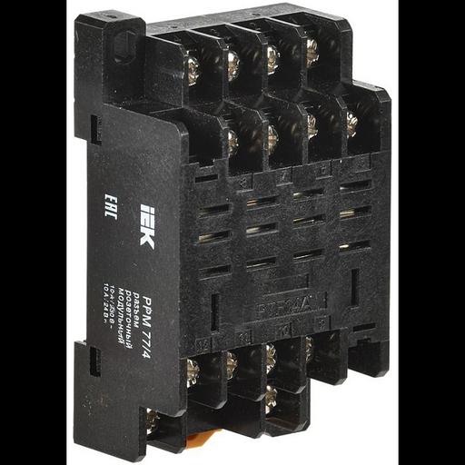 Разъем модульный РРМ77/4(PTF14A) для РЭК77/4(LY4) IEK RRP10D-RRM-4 фото 1