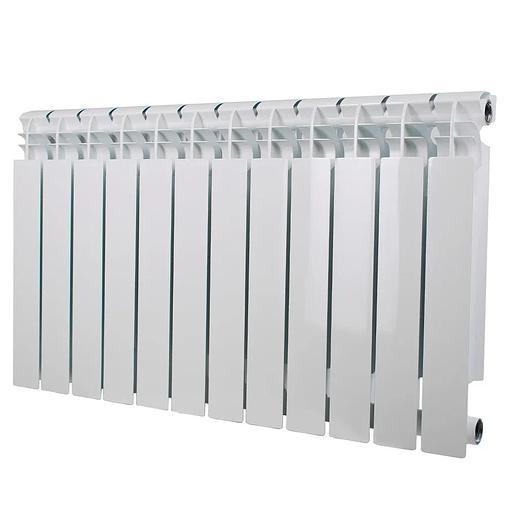 Радиатор биметаллический секционный 500/100/12 боковое подключение фото 5