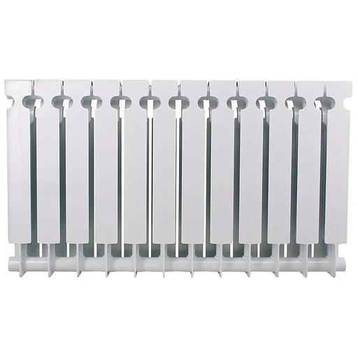 Радиатор биметаллический секционный 500/100/12 боковое подключение фото 6