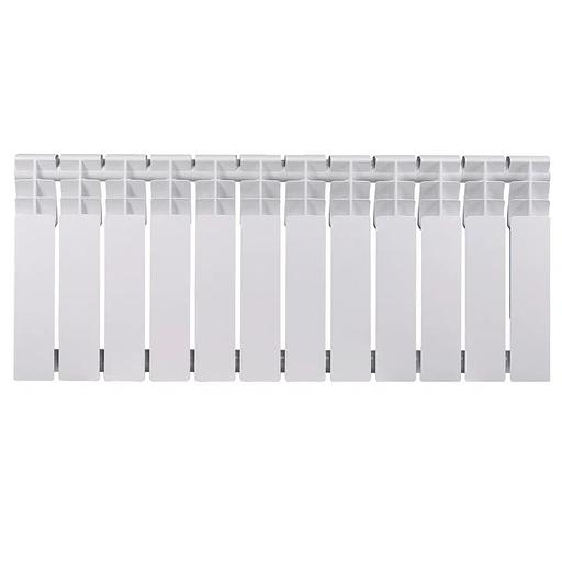 Радиатор биметаллический секционный 350/80/12 боковое подключение фото 3