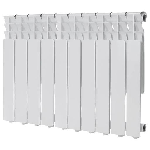 Радиатор алюминиевый секционный 500/80/10 боковое подключение фото 2