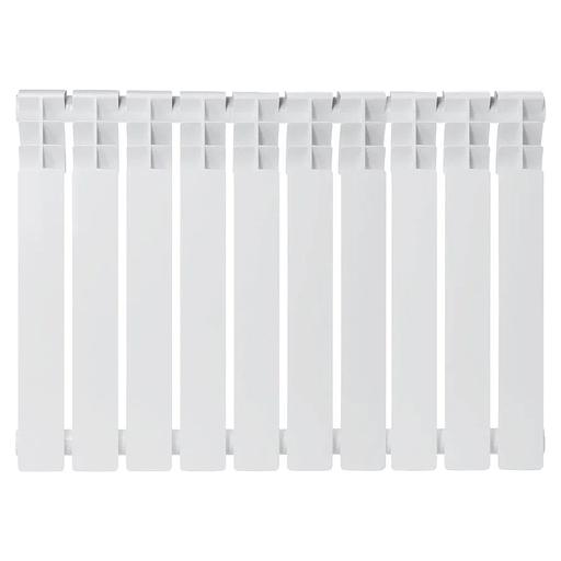 Радиатор алюминиевый секционный 500/80/10 боковое подключение фото 3