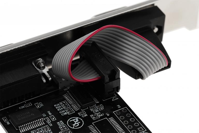 Контроллер PCI-E AX99100 2xCOM Bulk фото 5