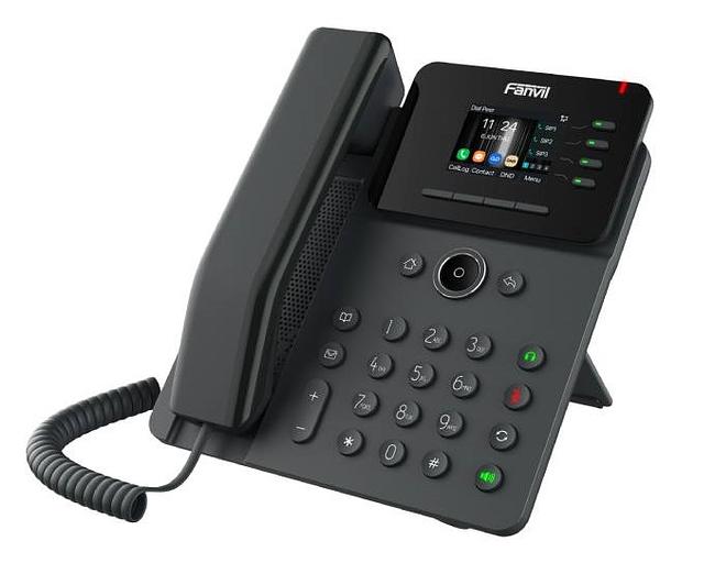 Телефон IP Fanvil V61W черный фото 1