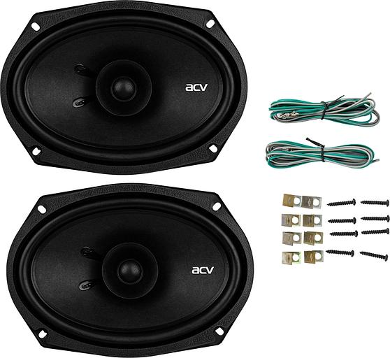 Колонки автомобильные ACV PD-691 BEATS (без решетки) 240Вт 91дБ 4Ом 16x23см (6x9дюйм) (ком.:2кол.) коаксиальные однополосные фото 6