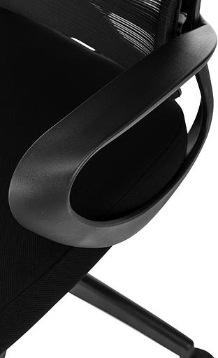 Кресло руководителя Бюрократ Sigma 2 черный сетка/ткань крестов. пластик фото 6