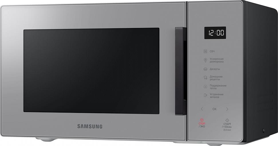 Микроволновая Печь Samsung MS23T5018AG/BW 23л. 800Вт серый фото 3