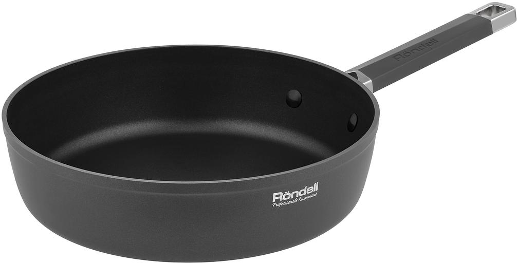 Сотейник Rondell Stolz RDA-1770 d=28см (без крышки) серый фото 1