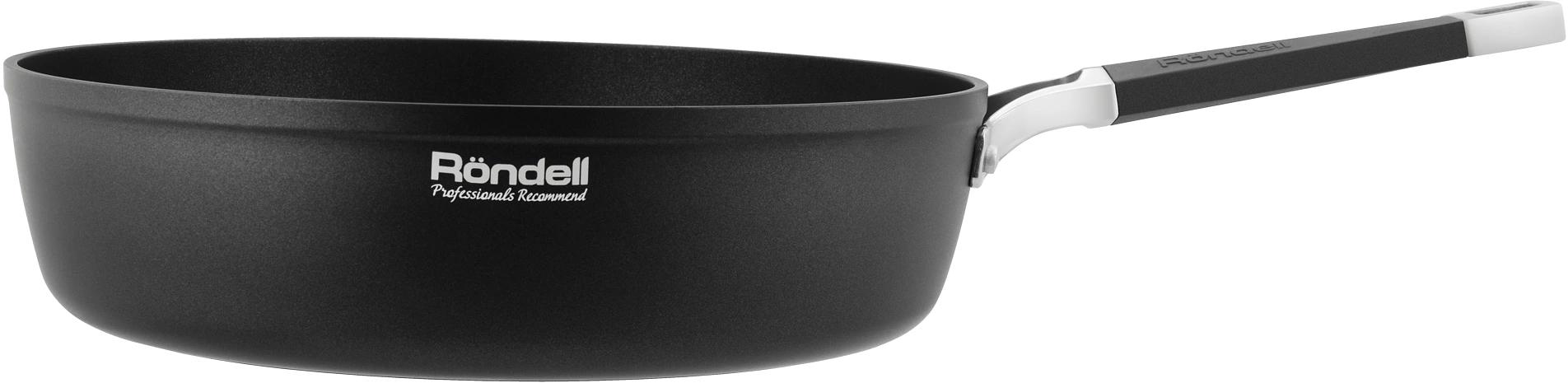 Сотейник Rondell Stolz RDA-1770 d=28см (без крышки) серый фото 3