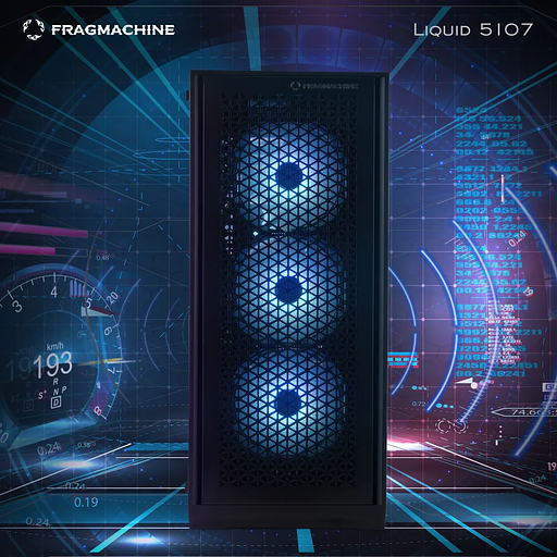 Компьютер FragMachine Liquid 5107 (i5-13600KF, DDR5 32GB, SSD 2Tb, RTX 4070Ti Super, Win 10 Pro) фото 2