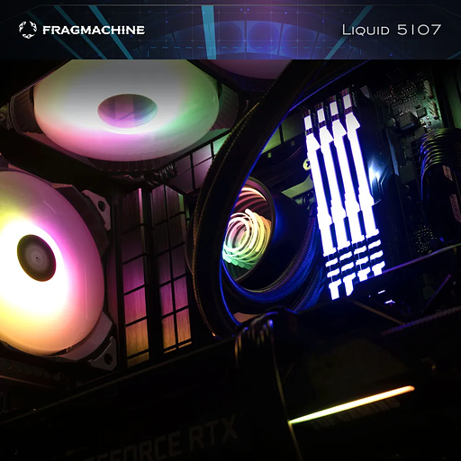 Компьютер FragMachine Liquid 5107 (i5-13600KF, DDR5 32GB, SSD 2Tb, RTX 4070Ti Super, Win 10 Pro) фото 3