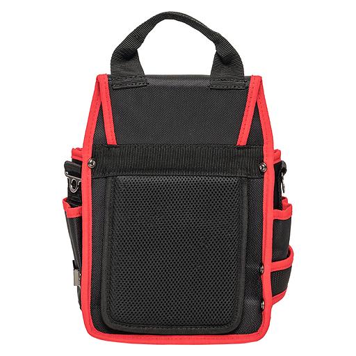 Сумка монтажника поясная с крышкой и ремнем фото 3