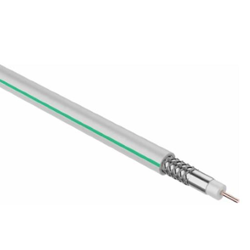 Rexant (01-2502) Кабель коаксиальный MARS HD, Cu/Al/CuSn, 96%, 75Ом, 100м, INDOOR, белый фото 1