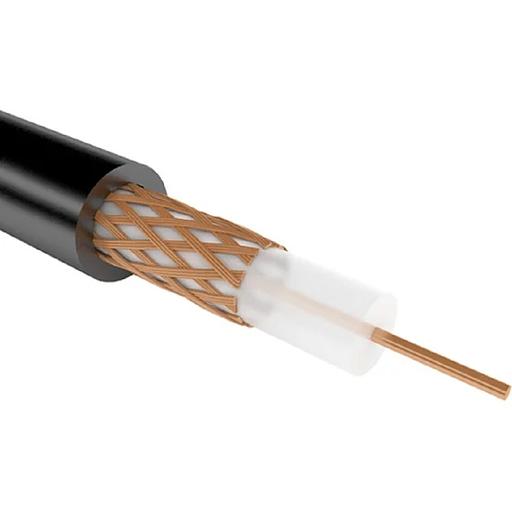 Rexant (01-2680) Кабель коаксиальный РК 75-2-11АИТ, 400м, черный фото 1