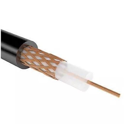 Rexant (01-2690) Кабель коаксиальный РК 75-4-15, 200м, черный фото 1