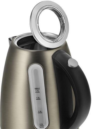 Чайник электрический Vitek VT-7025 1.7л. 2150Вт сталь корпус: металл/пластик фото 4
