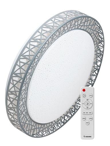 Светильник светодиодный ДБО-120 Вт настенно-потолочный управляемый Loft-G 230В 3000-6500K 9600Лм 490x100мм фото 1