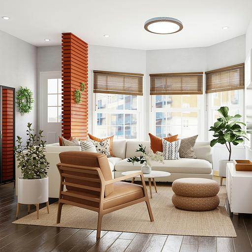 Светильник светодиодный ДБО-75 настенно-потолочный управляемый AFINA 230В 3000-6500K 6000Лм 485x90мм фото 3