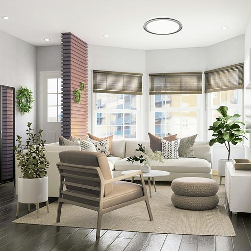 Светильник светодиодный ДБО-75 настенно-потолочный управляемый LEGION 230В 3000-6500K 6000Лм 485x85мм фото 3