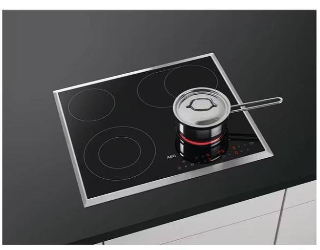 Варочная поверхность AEG HK634021XB черный/нержавеющая сталь фото 9
