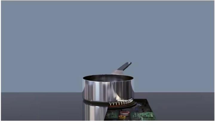 Индукционная варочная поверхность Electrolux EIV85453 черный фото 5