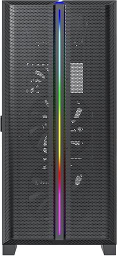 Корпус Montech SKY ONE Lite черный без БП ATX 3x120mm 2xUSB3.0 1xUSB3.1 audio bott PSU фото 2