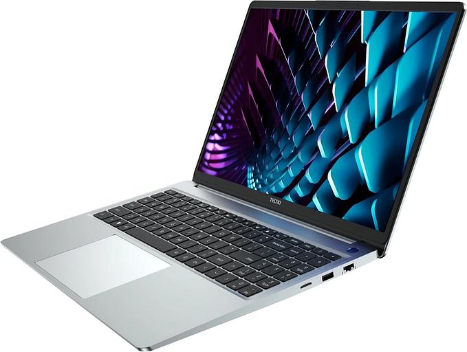Ноутбук Tecno MegaBook K16AS Core i5 1235U 16Gb SSD512Gb Intel Iris Xe graphics 16" IPS FHD (1920x1200) noOS silver WiFi BT Cam 6060mAh (TCN-K16I5.D16.SL) фото 1