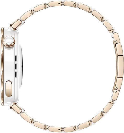 Смарт-часы Huawei Watch GT 5 Pro Jana-B29C 42.49мм 1.32" AMOLED корп.белый рем.белый разм.брасл.:120-190 мм (55020DGV) фото 5