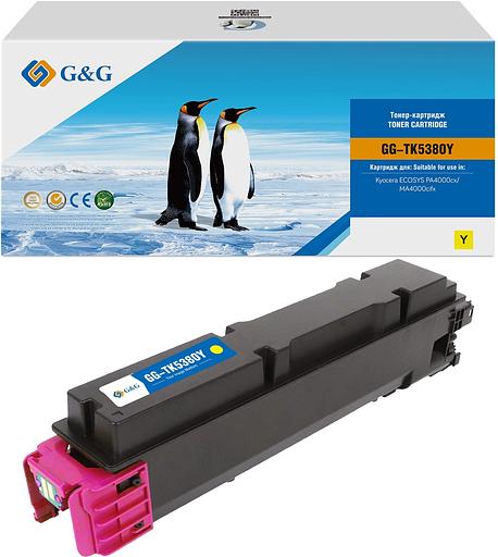Картридж лазерный G&G GG-TK5380Y TK-5380Y желтый (10000стр.) для Kyocera ECOSYS PA4000cx/MA4000cifx фото 1
