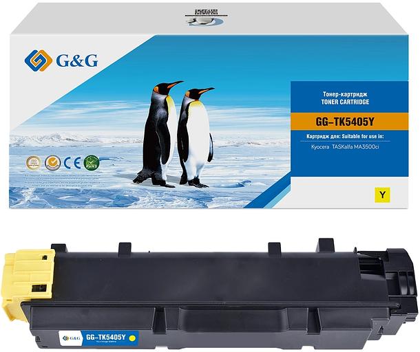 Картридж лазерный G&G GG-TK5405Y TK-5405 Y желтый (10000стр.) для Kyocera TASKalfa MA3500ci фото 1