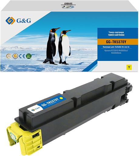 Картридж лазерный G&G GG-TK5370Y TK-5370Y желтый (5000стр.) для Kyocera ECOSYS PA3500cx/MA3500cifx фото 1