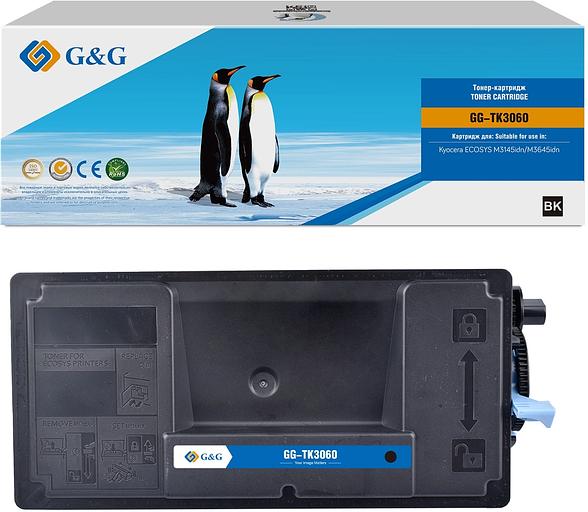 Картридж лазерный G&G GG-TK3060 TK3060 черный (14500стр.) для Kyocera ECOSYS M3145idn/M3645idn фото 1