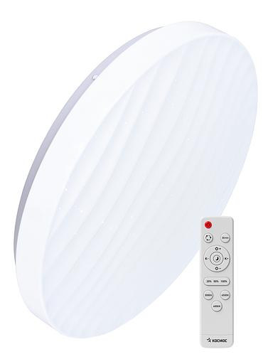 Светильник светодиодный ДБО-75 настенно-потолочный управляемый MIRAGE 230В 3000-6500K 6000Лм 495x105мм фото 1