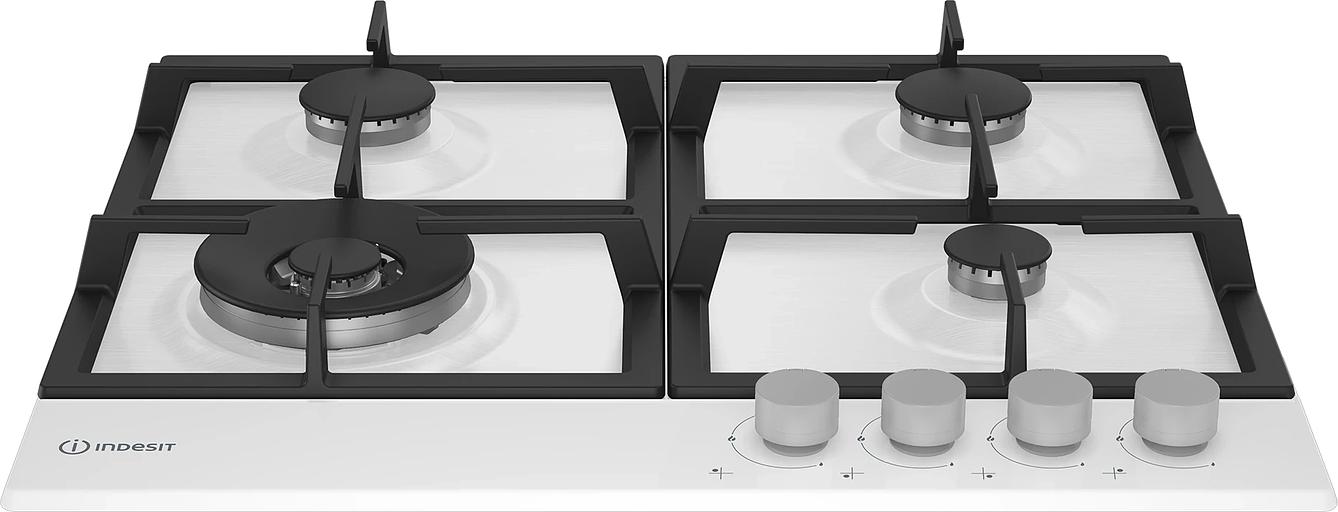 Газовая варочная поверхность Indesit THPM 642 WS/WH/I белый фото 2