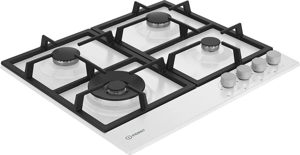 Газовая варочная поверхность Indesit THPM 642 WS/WH/I белый фото 3