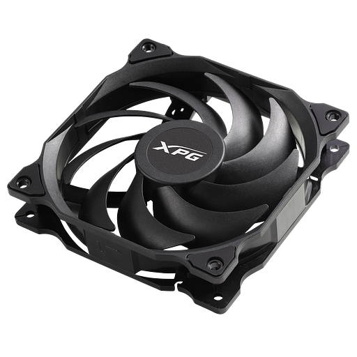 Вентилятор для корпуса ADATA XPG VENTO 120 21dB 1200rpm, 3pin (VENTO120-BKCWW) фото 2