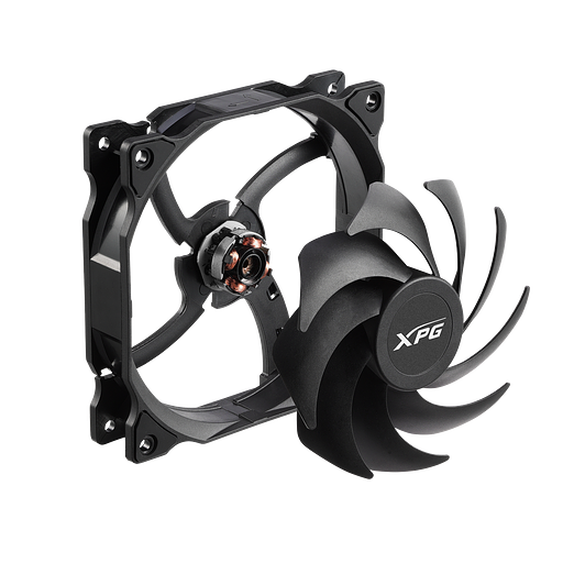 Вентилятор для корпуса ADATA XPG VENTO 120 21dB 1200rpm, 3pin (VENTO120-BKCWW) фото 3