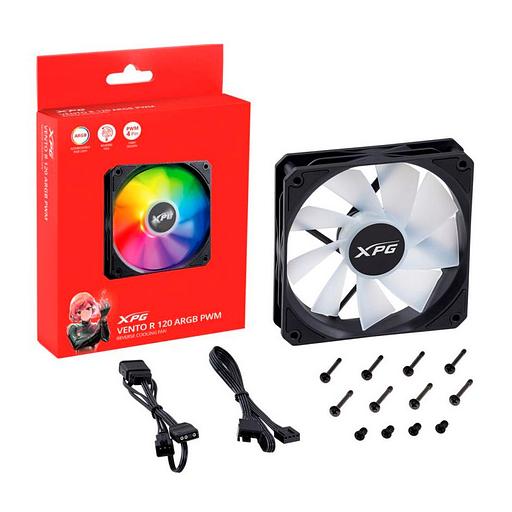 Вентилятор в корпус ADATA VENTOR120ARGBPWM-BKCWW фото 3