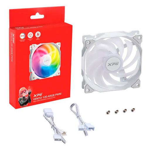 Вентилятор в корпус ADATA Вентилятор в корпус ADATA VENTO120ARGBPWM-WHCWW фото 4