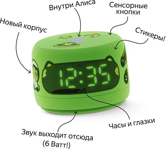 Яндекс Станция Лайт 2 Зеленый (YNDX-00026VIO) фото 2