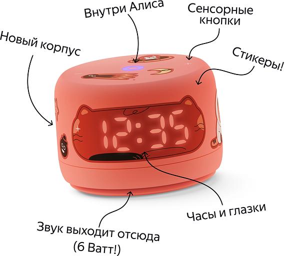 Яндекс Станция Лайт 2 Оранжевый (YNDX-00026VIO) фото 2