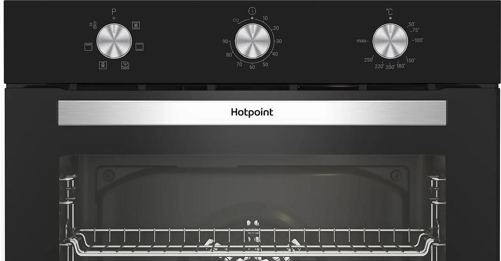 Духовой шкаф Электрический Hotpoint HETF 614 JH BL черный фото 3