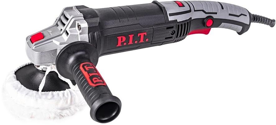 Полировальная машина P.I.T. PPO125-C1 1200Вт 11000об/мин рез.шпин.:M14 d=125мм фото 1