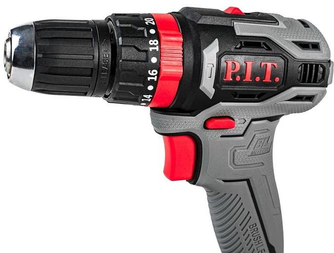 Дрель ударная P.I.T. PSB20H-10B патрон:быстрозажимной реверс фото 2