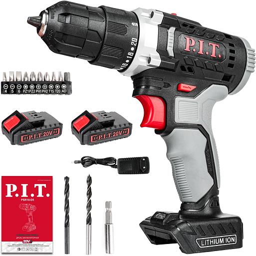 Дрель P.I.T. PSR18-D5 патрон:быстрозажимной реверс фото 5